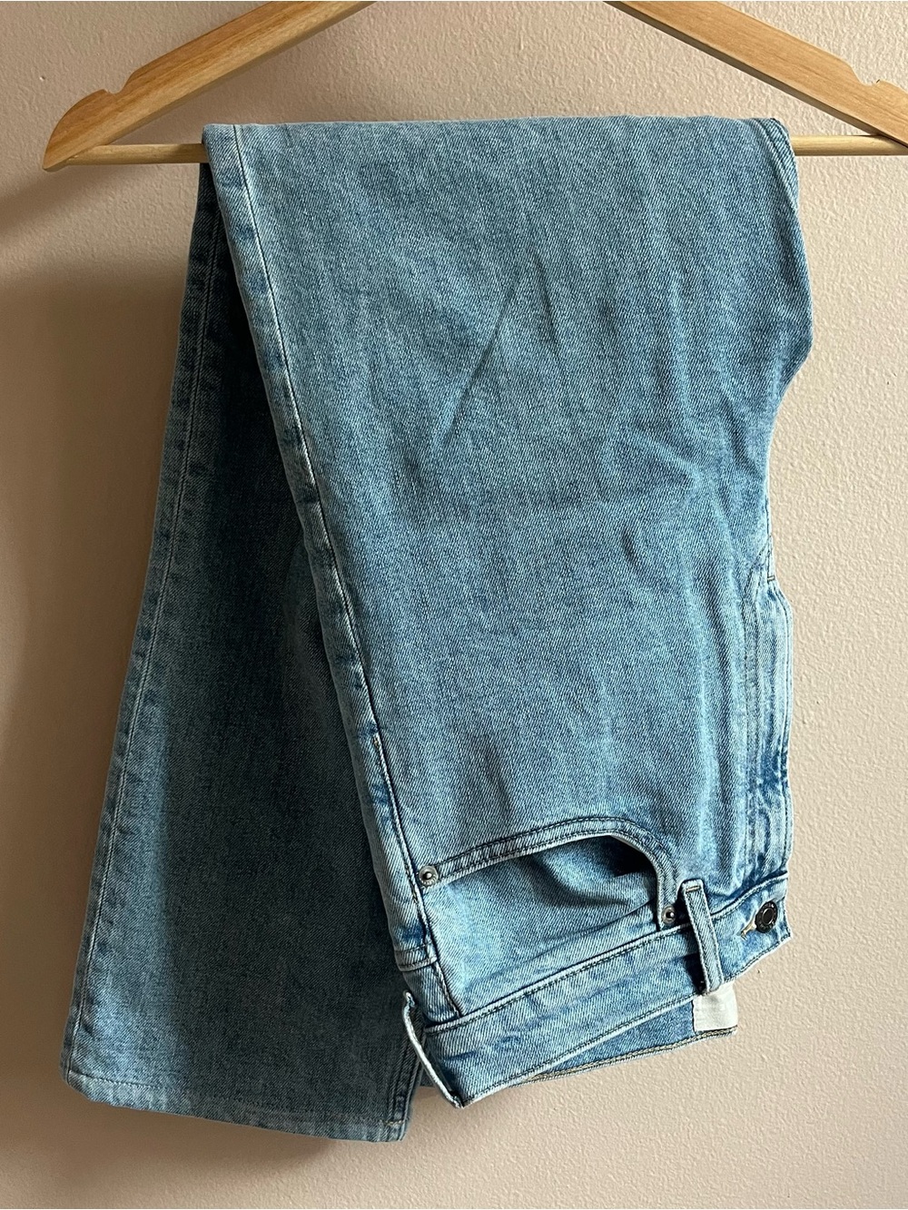 Light wash Everlane Way High jeans